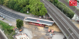 Video: Einschub der neuen Brücke