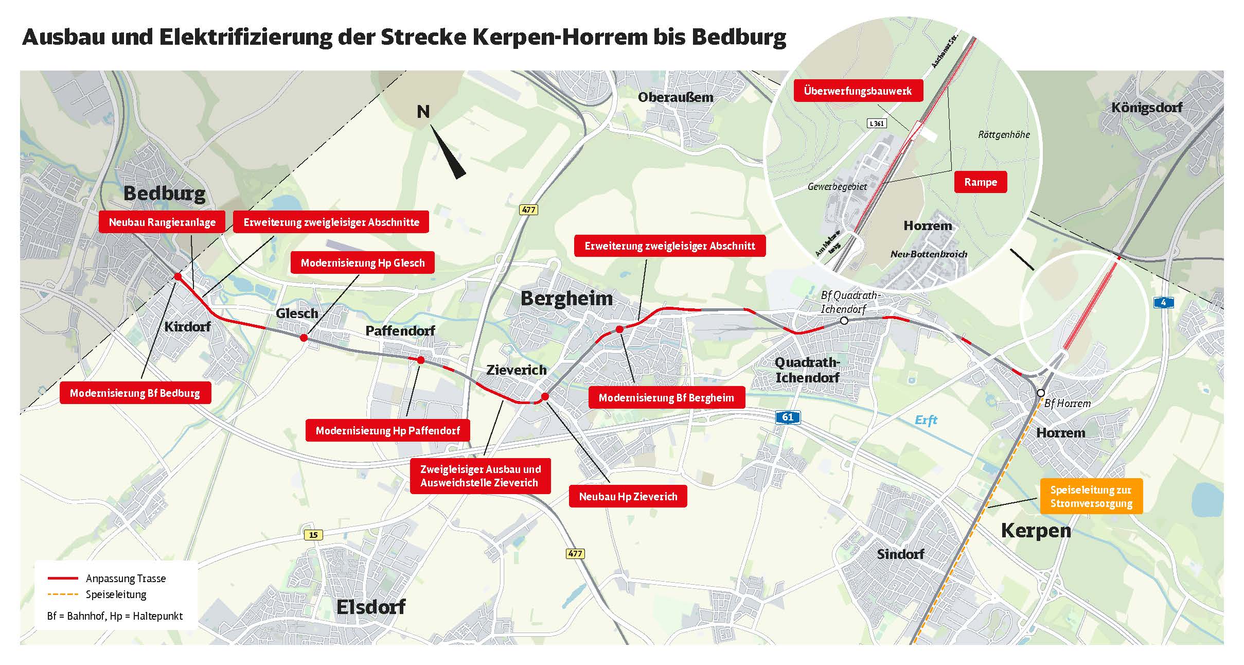 Die Erftbahn wird zur S12 - Bahnknoten Köln