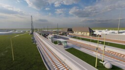 Bahnhof Oelde, Visualisierung